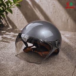 Nón bảo hiểm 1/2 Camry Helmets dáng trơn kính ngắn - An toàn, nhiều màu thời trang, cá tính, bảo hành 12 tháng 5