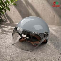 Nón bảo hiểm 1/2 Camry Helmets dáng trơn kính ngắn - An toàn, nhiều màu thời trang, cá tính, bảo hành 12 tháng 4
