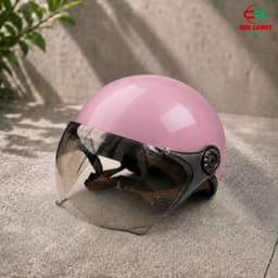 Nón bảo hiểm 1/2 Camry Helmets dáng trơn kính ngắn - An toàn, nhiều màu thời trang, cá tính, bảo hành 12 tháng 8