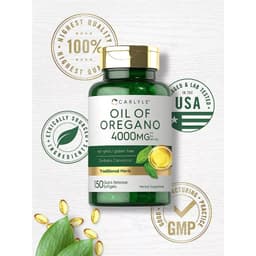 Hũ 150 Viên Carlyle Oil of Oregano 4000mg, Tăng Cường Miễn Dịch, Hỗ Trợ Tiêu Hóa 4