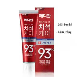 Kem Đánh Răng Median 93% Hàn Quốc Ngăn Ngừa Cao Răng 120g - Hương Bạc Hà Đen, Đỏ, Xanh Dương, Xanh Lam, Trắng 7