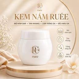 Kem Nám Ban Đêm RUÉE Mela Cream 50ml – Mờ Nám, Tàn Nhang, Thâm Sạm, Đều Màu Da, Dưỡng Ẩm Phục Hồi 2