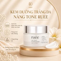 Kem Nâng Tone Da RUÉE Blanc Peau Vita Tone Up Cream 50ml Dưỡng Sáng, Cấp Ẩm Đều Màu Da Dùng Ban Ngày 2