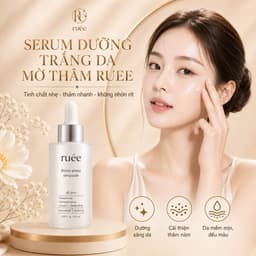 Serum Dưỡng Sáng Da RUÉE Blanc Peau Ampoule 50ml – Mờ Thâm Nám, Đều Màu, Cấp Ẩm, Phục Hồi Da 4