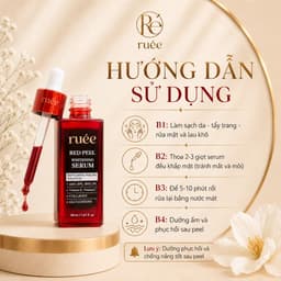 Serum Peel Da RUÉE Red Peel Whitening Serum 30ml - Tẩy Tế Bào Chết, Làm Sáng Da, Giảm Mụn 6