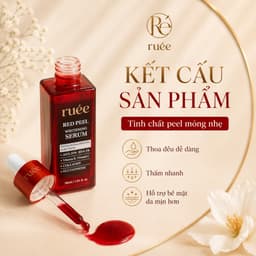 Serum Peel Da RUÉE Red Peel Whitening Serum 30ml - Tẩy Tế Bào Chết, Làm Sáng Da, Giảm Mụn 5