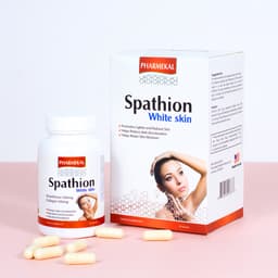 [Hàng cty full va.t] Viên uống GLUTATHIONE TINH KHIẾT hỗ trợ sáng da, mờ thâm nám, giải độc gan SPATHION Chính hãng USA 8