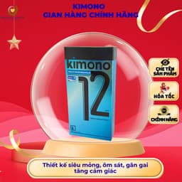 Bao Cao Su Kimono Xanh Dương, Thiết Kế Siêu Mỏng, Nhiều Gân Gai nhỏ, Đem Lại Cảm Giác Mới Lạ 1
