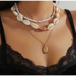 Combo 7 vòng tay + 3 vòng cổ layer vintage retro - Phụ Kiện Xinh Ocean Charm 6