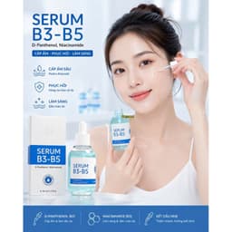 Serum B3 B5 Cấp Ẩm Phục Hồi Da 50ML – Niacinamide & D-Panthenol Làm Dịu, Sáng Da, Hỗ Trợ Phục Hồi Hàng Rào Bảo Vệ Da 2