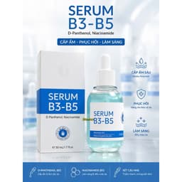 Serum B3 B5 Cấp Ẩm Phục Hồi Da 50ML – Niacinamide & D-Panthenol Làm Dịu, Sáng Da, Hỗ Trợ Phục Hồi Hàng Rào Bảo Vệ Da 3