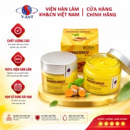 Kem Nghệ Nano dưỡng trắng da mặt mờ sẹo giảm thâm - Sản Phẩm Viện Hàn Lâm KH&CN Việt Nam 1
