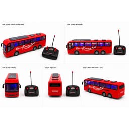 Xe Bus Chạy Pin Luxury Bus Có Nhạc Âm Thanh Vui Nhộn Di Chuyển Tiến Lùi Cho Trẻ Em 9