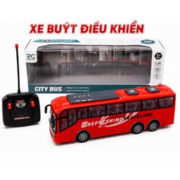 Xe Bus Chạy Pin Luxury Bus Có Nhạc Âm Thanh Vui Nhộn Di Chuyển Tiến Lùi Cho Trẻ Em 7