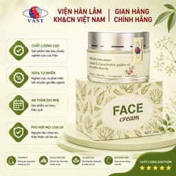 Face Cream  Nature 50g- Kem dưỡng trắng da ban ngày - Sản Phẩm Viện Hàn lâm KH&CN Việt Nam 1