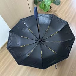 TH_Ô Dù Bấm Tự Động 10Nan Kép Chống UV50+, Đóng Mở Nhanh, Thiết Kế Công Thái Học | Móc Khoá Giữ Tay Cầm 7