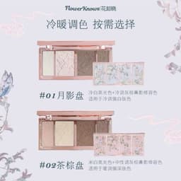 [SẴN HOẢ TỐC] BẢNG PHẤN TẠO KHỐI TRANG ĐIỂM MÂY HỒ ĐIỆP BUTTERFLY CLOUD FLOWER KNOWS BẢN NỘI ĐỊA 2