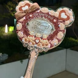 [SẴN HOẢ TỐC] GƯƠNG CẦM TAY TRANG ĐIỂM BÁNH GẤU SWEETIE BEAR FLOWER KNOWS 4