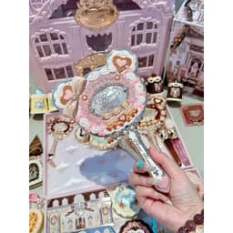 [SẴN HOẢ TỐC] GƯƠNG CẦM TAY TRANG ĐIỂM BÁNH GẤU SWEETIE BEAR FLOWER KNOWS 5