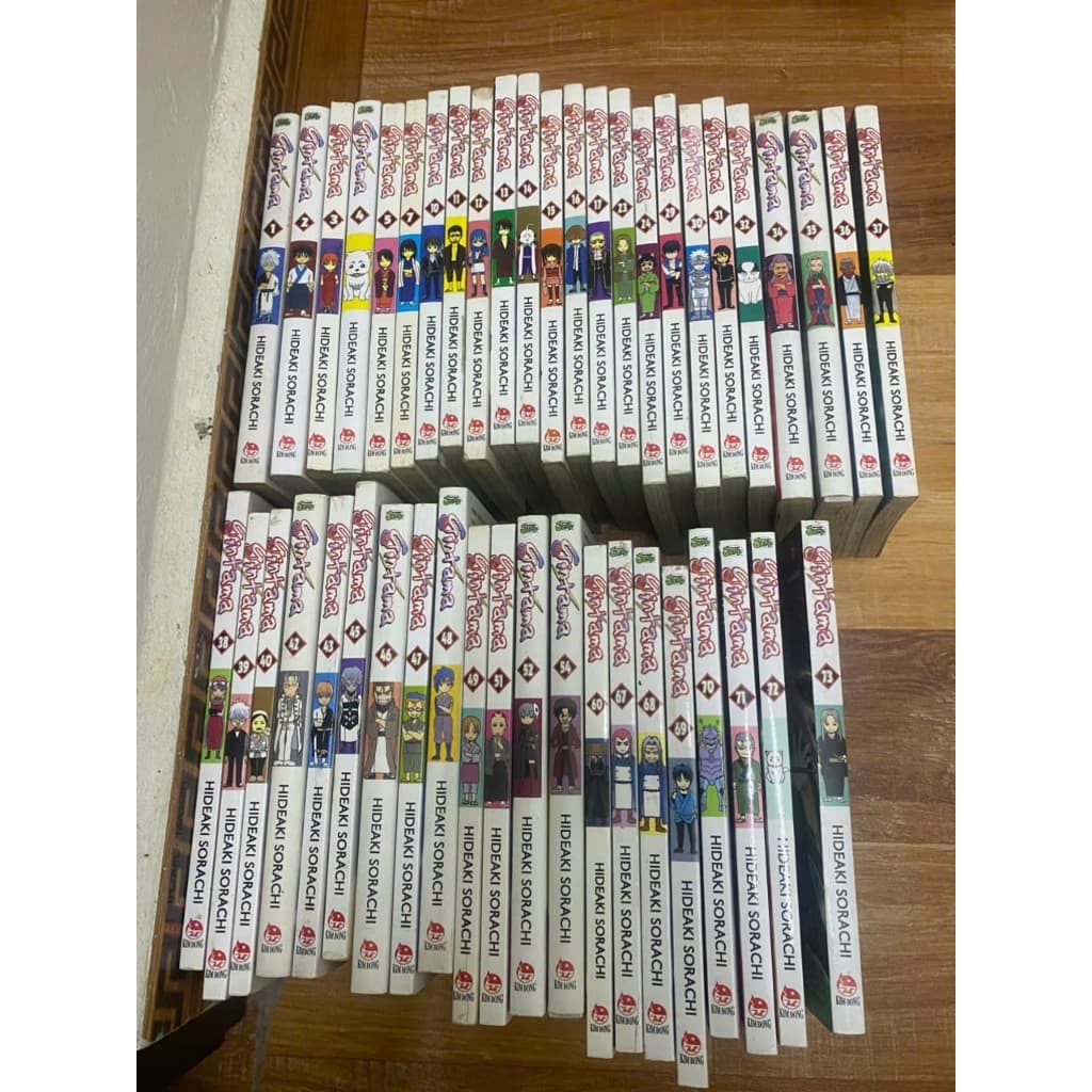 Combo 45q vở Gintama không trùng tập