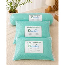 Gối Nằm Và Gối Ôm Bambee Aniva Home - Gòn Polyester Cao Cấp Êm Ái Thoáng Khí Độ Phồng Cao 6