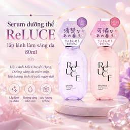 Serum dưỡng thể ReLUCE 80ml sáng da lấp lánh dưỡng ẩm mịn da lưu hương tinh tế thấm nhanh không nhờn rít 2