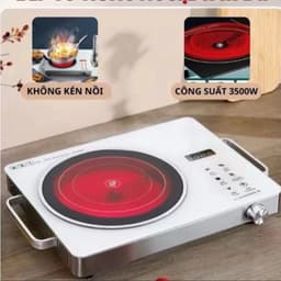 Bếp Hồng Ngoại 3500W Công Suất Lớn – Không Kén Nồi – Nấu Siêu Nhanh 3