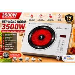 Bếp Hồng Ngoại 3500W Công Suất Lớn – Không Kén Nồi – Nấu Siêu Nhanh 1