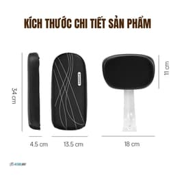 Yên Sau Xe Đạp Có Tựa Lưng Lựa Chọn, Siêu Êm, Siêu Chắc Chắn YS02 2