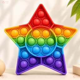 Popit – Đồ Chơi Nhấn Bóng Bóp Bấm Giải Tỏa Căng Thẳng Cho Bé 8