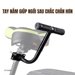 Tay nắm phụ sau xe đạp GIÚP AN TOÀN hơn khi đạp xe - TNP01 2