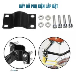 Tay nắm giữ thăng bằng cho bé tập đi xe đạp HELPBIKE lắp phía sau xe Thanh gậy dài phù hợp các loại xe đạp - TNTB 7