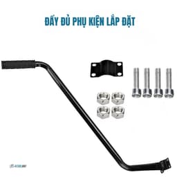 Tay nắm giữ thăng bằng cho bé tập đi xe đạp HELPBIKE lắp phía sau xe Thanh gậy dài phù hợp các loại xe đạp - TNTB 6