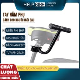 Tay nắm phụ sau xe đạp GIÚP AN TOÀN hơn khi đạp xe - TNP01 1