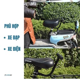 Tay nắm phụ sau xe đạp GIÚP AN TOÀN hơn khi đạp xe - TNP01 5