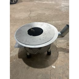 [Tặng kèm tấm lót có lỗ] Bếp củi thông minh, không khói đường kính 40cm. 1
