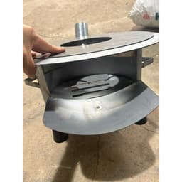 [Tặng kèm tấm lót có lỗ] Bếp củi thông minh, không khói đường kính 40cm. 3