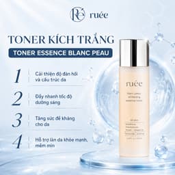 Toner Dưỡng Sáng Da RUÉE Blanc Peau Whitening Essence Toner 120ml – Cấp Ẩm, Đều Màu, Mềm Mịn Da 6