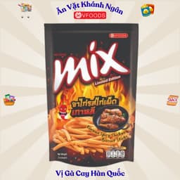 Combo Snack Tăm Que Cay Thái Lan MIX Vfoods - HÀNG CHÍNH HÃNG 4