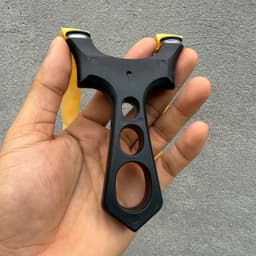 Ná cao su nhựa 3 lỗ - kèm 1 dây , combo ná nhựa abs nguyên khối + dây kéo tới má 7