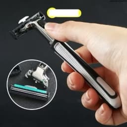 ''Combo''36-- 72 Lưỡi Dao Cạo Râu +Cán Dao Tặng Kèm  Lọ Gel Làm Mềm Râu Và Hộp Nhựa Đựng Cán''T/LINH'' 3
