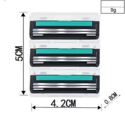 ''Combo''36-- 72 Lưỡi Dao Cạo Râu +Cán Dao Tặng Kèm  Lọ Gel Làm Mềm Râu Và Hộp Nhựa Đựng Cán''T/LINH'' 6