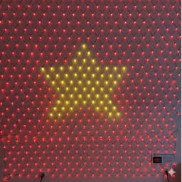 Cờ tổ quốc treo bằng đèn LED kích thước 1,8x2,7M Chống nước Bảo hành 12 tháng trang trí 30/4 - 2/9 9