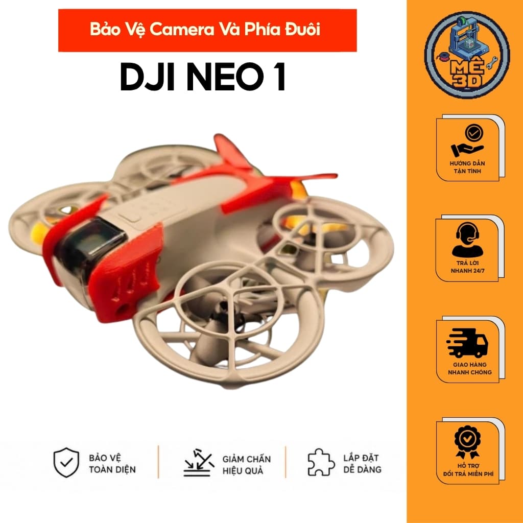 Dành Cho Neo 1 - Phụ Kiện Cho Done DJI Neo - Bảo Vệ Camera Và Phía Đuôi Cho DJI Neo - Phụ Kiện Flaycam [Mê 3D]