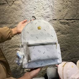 balo đi học quai to Size 32cm hoạ tiết kitty vá màu siêu đẹp đi chơi đi làm đa năng tiện dụng 6
