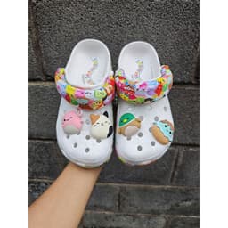 [ MOUSE CLOG ] Dép sục NỮ CUTE, làm từ EVA cao cấp, êm chân, thoáng khí - tặng kèm charm như hình 3
