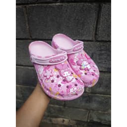 [ MOUSE CLOG ] Dép sục NỮ CUTE, làm từ EVA cao cấp, êm chân, thoáng khí - tặng kèm charm như hình 4