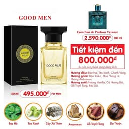 Nước hoa nam Good Men Blue, Good Men Vàng  – MẠNH MẼ VÀ NAM TÍNH (50ML) 3