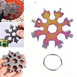 Cờ Lê Đa Năng 18 Trong 1 Hình Bông Tuyết Bằng Thép Không Gỉ 2