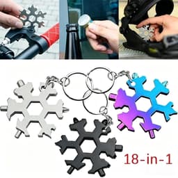 Cờ Lê Đa Năng 18 Trong 1 Hình Bông Tuyết Bằng Thép Không Gỉ 1